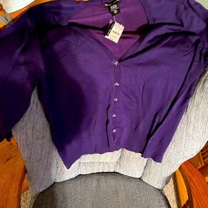 New purple Sweater